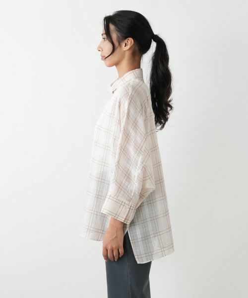 Leilian PLUS HOUSE / レリアンプラスハウス シャツ・ブラウス | ドルマンスリーブブラウス【Leilian WHITE LABEL】 | 詳細11