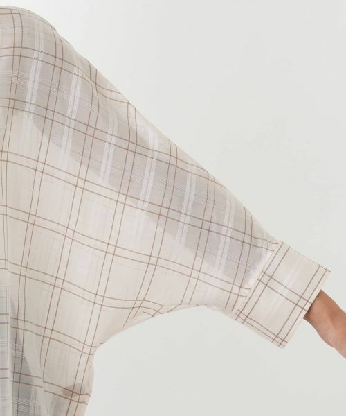 Leilian PLUS HOUSE / レリアンプラスハウス シャツ・ブラウス | ドルマンスリーブブラウス【Leilian WHITE LABEL】 | 詳細15