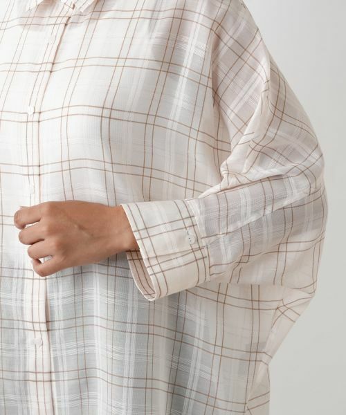 Leilian PLUS HOUSE / レリアンプラスハウス シャツ・ブラウス | ドルマンスリーブブラウス【Leilian WHITE LABEL】 | 詳細16