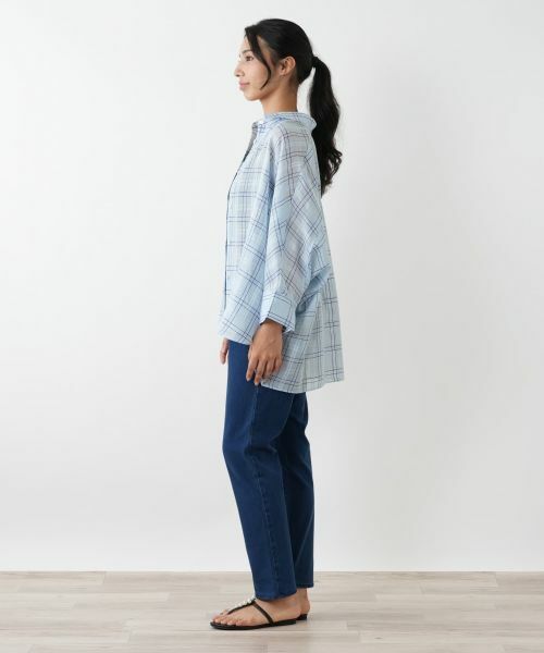 Leilian PLUS HOUSE / レリアンプラスハウス シャツ・ブラウス | ドルマンスリーブブラウス【Leilian WHITE LABEL】 | 詳細2