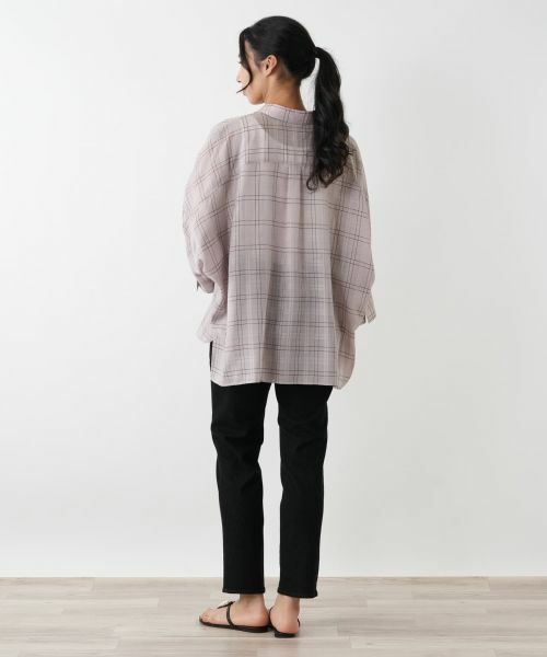 Leilian PLUS HOUSE / レリアンプラスハウス シャツ・ブラウス | ドルマンスリーブブラウス【Leilian WHITE LABEL】 | 詳細6