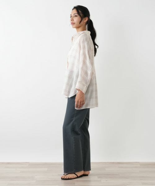 Leilian PLUS HOUSE / レリアンプラスハウス シャツ・ブラウス | ドルマンスリーブブラウス【Leilian WHITE LABEL】 | 詳細8