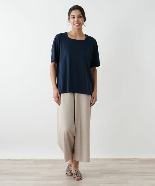 Leilian PLUS HOUSE / レリアンプラスハウス その他パンツ | ワイドパンツ【Leilian WHITE LABEL】 | 詳細1