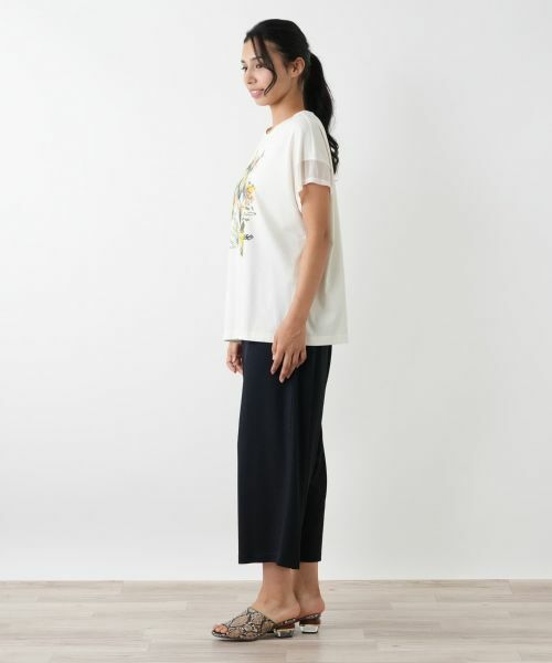 Leilian PLUS HOUSE / レリアンプラスハウス その他パンツ | ワイドパンツ【Leilian WHITE LABEL】 | 詳細8