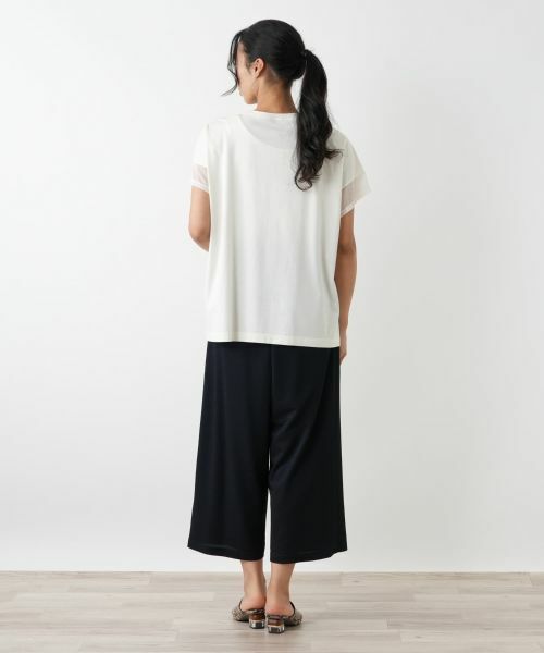 Leilian PLUS HOUSE / レリアンプラスハウス その他パンツ | ワイドパンツ【Leilian WHITE LABEL】 | 詳細9