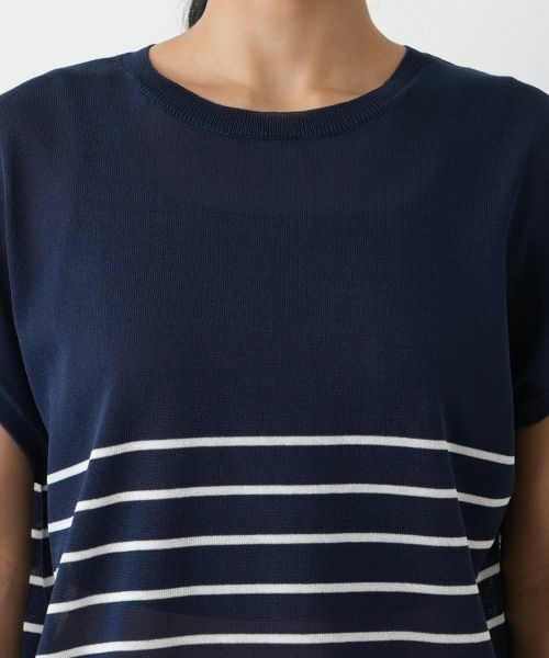 Leilian PLUS HOUSE / レリアンプラスハウス テーラードジャケット | ボーダーニットベスト【Leilian WHITE LABEL】 | 詳細10