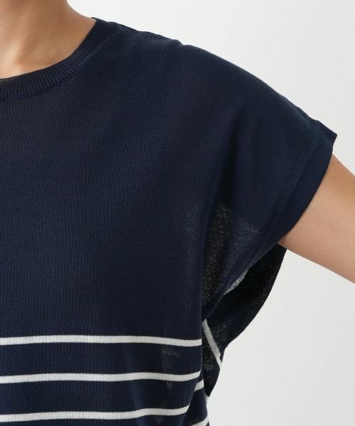 Leilian PLUS HOUSE / レリアンプラスハウス テーラードジャケット | ボーダーニットベスト【Leilian WHITE LABEL】 | 詳細12