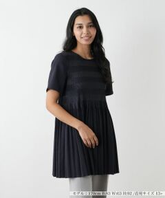 Leilian PLUS HOUSE / レリアンプラスハウス シャツ・ブラウス | ギャザー切替フレアブラウス【Leilian WHITE LABEL】