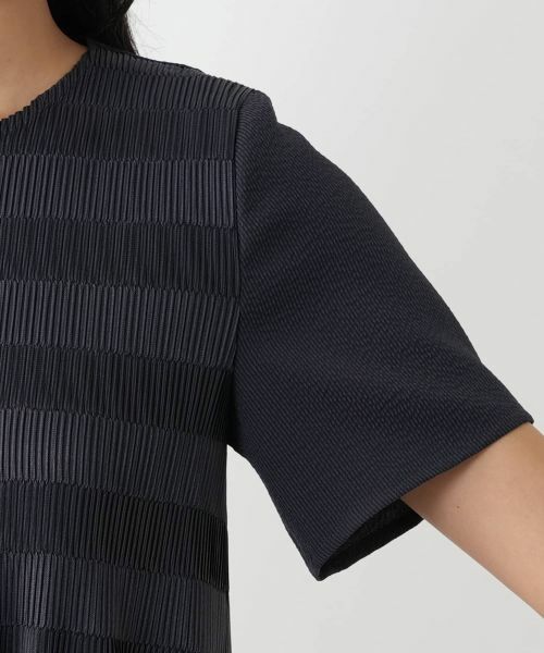 Leilian PLUS HOUSE / レリアンプラスハウス シャツ・ブラウス | ギャザー切替フレアブラウス【Leilian WHITE LABEL】 | 詳細12