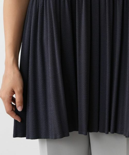 Leilian PLUS HOUSE / レリアンプラスハウス シャツ・ブラウス | ギャザー切替フレアブラウス【Leilian WHITE LABEL】 | 詳細13