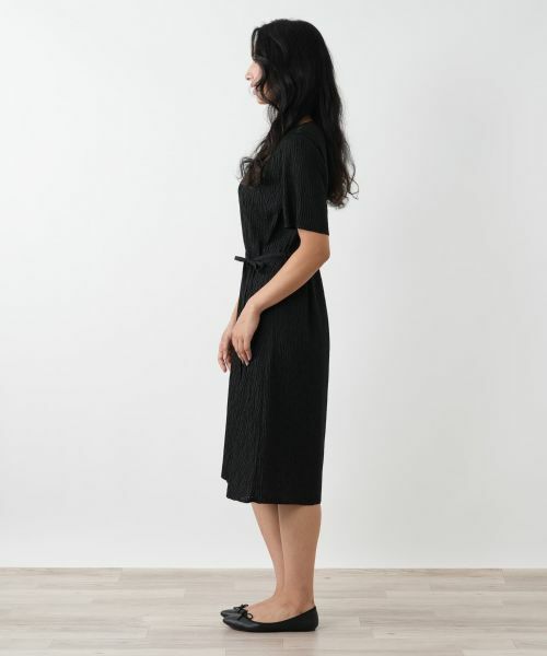 Leilian PLUS HOUSE / レリアンプラスハウス ドレス | アイレットフレアワンピース【Leilian WHITE LABEL】 | 詳細2