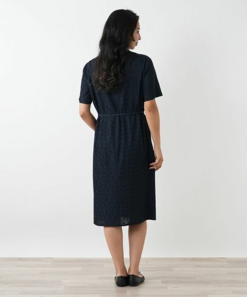 Leilian PLUS HOUSE / レリアンプラスハウス ドレス | アイレットフレアワンピース【Leilian WHITE LABEL】 | 詳細6