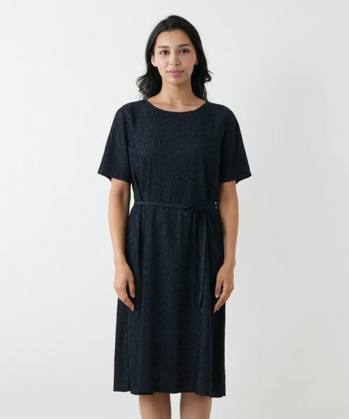 Leilian PLUS HOUSE / レリアンプラスハウス ドレス | アイレットフレアワンピース【Leilian WHITE LABEL】 | 詳細8