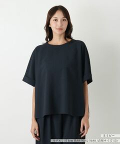 Leilian PLUS HOUSE / レリアンプラスハウス シャツ・ブラウス | ノーカラーブラウス【BOURGE】