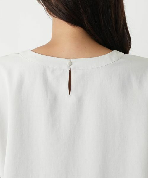 Leilian PLUS HOUSE / レリアンプラスハウス シャツ・ブラウス | ノーカラーブラウス【BOURGE】 | 詳細14
