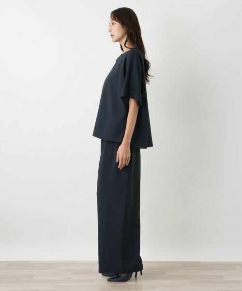 Leilian PLUS HOUSE / レリアンプラスハウス シャツ・ブラウス | ノーカラーブラウス【BOURGE】 | 詳細2