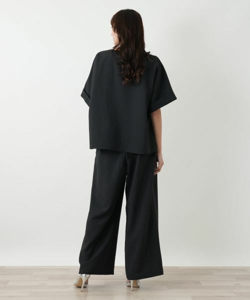 Leilian PLUS HOUSE / レリアンプラスハウス シャツ・ブラウス | ノーカラーブラウス【BOURGE】 | 詳細6