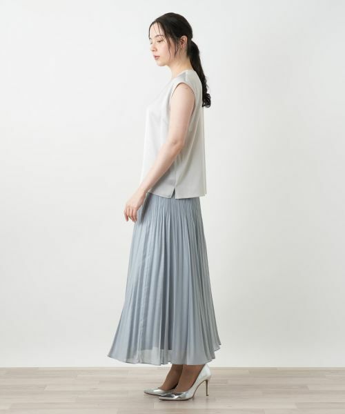 Leilian PLUS HOUSE / レリアンプラスハウス シャツ・ブラウス | ノースリーブブラウス【BOURGE】 | 詳細2