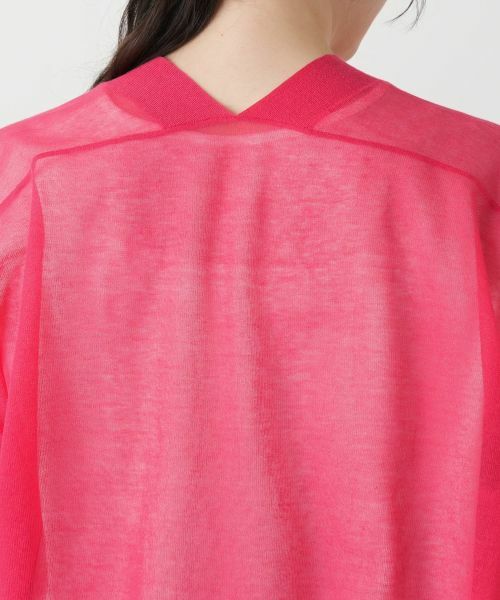 Leilian PLUS HOUSE / レリアンプラスハウス カーディガン・ボレロ | Vネックカーディガン【BOURGE】 | 詳細17