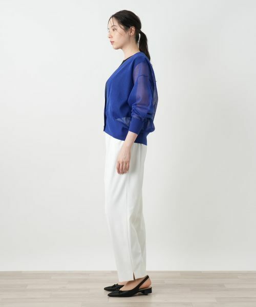 Leilian PLUS HOUSE / レリアンプラスハウス カーディガン・ボレロ | Vネックカーディガン【BOURGE】 | 詳細8