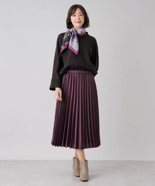 Leilian PLUS HOUSE / レリアンプラスハウス バンダナ・スカーフ | スカーフ【GENTILI MOSCONI】 | 詳細2