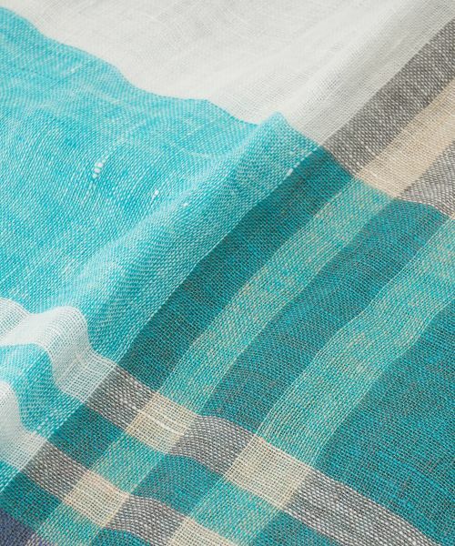 Leilian PLUS HOUSE / レリアンプラスハウス マフラー・ショール・スヌード・ストール | チェック柄ストール | 詳細1