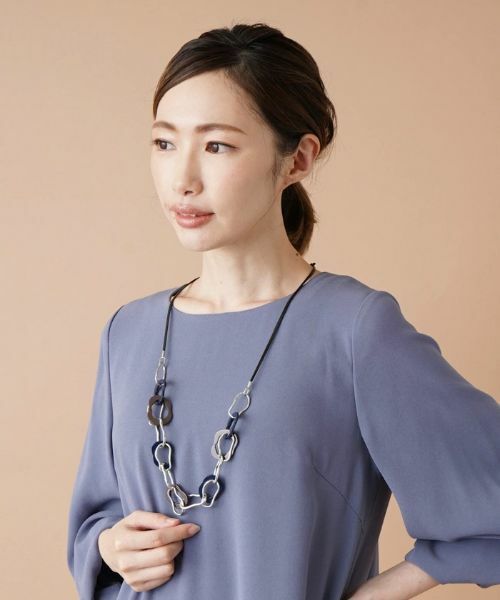 Leilian PLUS HOUSE / レリアンプラスハウス ネックレス・ペンダント・チョーカー | カラーパーツコードネックレス | 詳細3