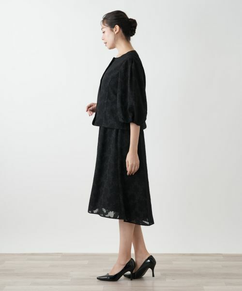 Leilian PLUS HOUSE / レリアンプラスハウス セットアップ | ボタニカルスーツ【BOURGE】 | 詳細2