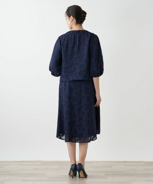 Leilian PLUS HOUSE / レリアンプラスハウス セットアップ | ボタニカルスーツ【BOURGE】 | 詳細6