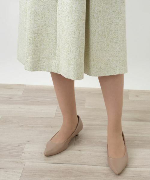 Leilian PLUS HOUSE / レリアンプラスハウス ドレス | ジップフレアワンピース【BOURGE】 | 詳細13