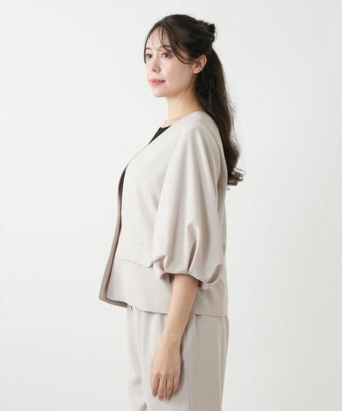 Leilian PLUS HOUSE / レリアンプラスハウス テーラードジャケット | バルーンスリーブジャケット【BOURGE】 | 詳細8
