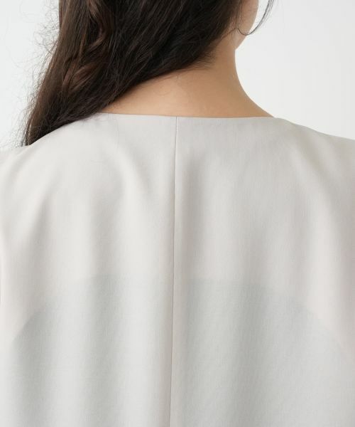 Leilian PLUS HOUSE / レリアンプラスハウス テーラードジャケット | Vネックベスト【BOURGE】 | 詳細11