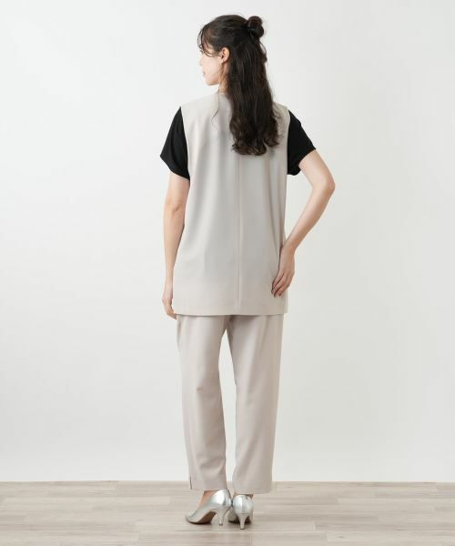 Leilian PLUS HOUSE / レリアンプラスハウス テーラードジャケット | Vネックベスト【BOURGE】 | 詳細6