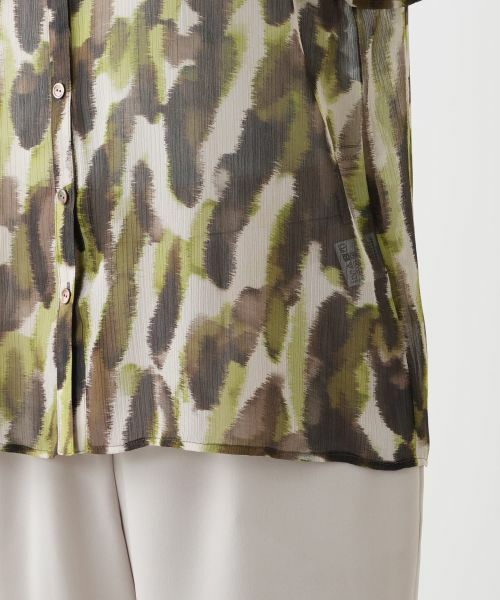 Leilian PLUS HOUSE / レリアンプラスハウス シャツ・ブラウス | プリントリボンタイブラウス【BOURGE】 | 詳細10