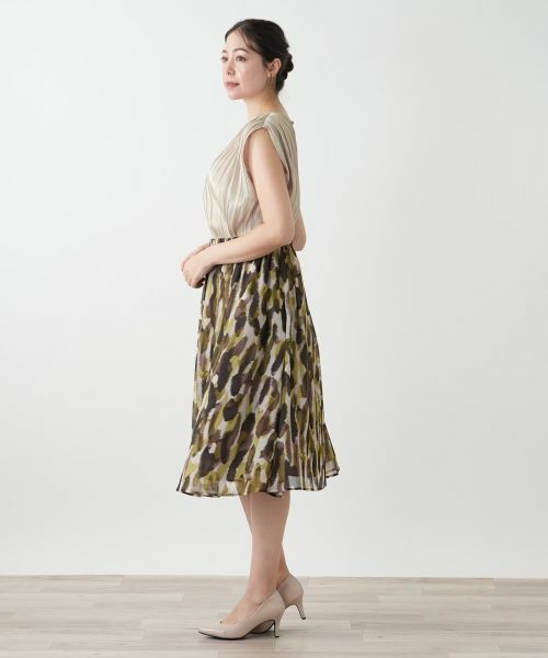 Leilian PLUS HOUSE / レリアンプラスハウス シャツ・ブラウス | プリーツノースリーブブラウス【BOURGE】 | 詳細8