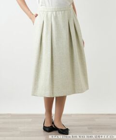 Leilian PLUS HOUSE / レリアンプラスハウス ミニ・ひざ丈スカート | プリーツスカート【BOURGE】