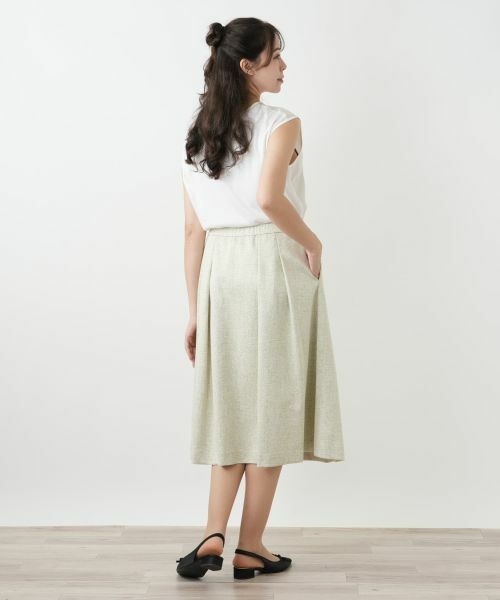 Leilian PLUS HOUSE / レリアンプラスハウス ミニ・ひざ丈スカート | プリーツスカート【BOURGE】 | 詳細6