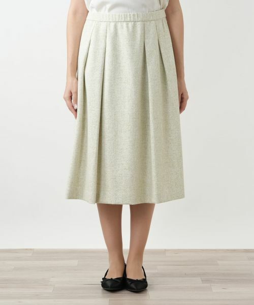 Leilian PLUS HOUSE / レリアンプラスハウス ミニ・ひざ丈スカート | プリーツスカート【BOURGE】 | 詳細7