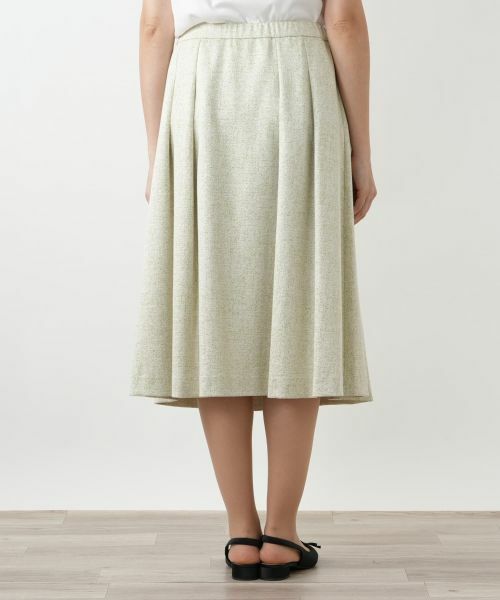 Leilian PLUS HOUSE / レリアンプラスハウス ミニ・ひざ丈スカート | プリーツスカート【BOURGE】 | 詳細9