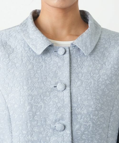 Leilian PLUS HOUSE / レリアンプラスハウス セットアップ | レースジャカードスーツ | 詳細10