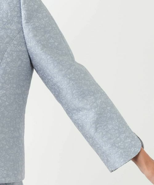Leilian PLUS HOUSE / レリアンプラスハウス セットアップ | レースジャカードスーツ | 詳細12