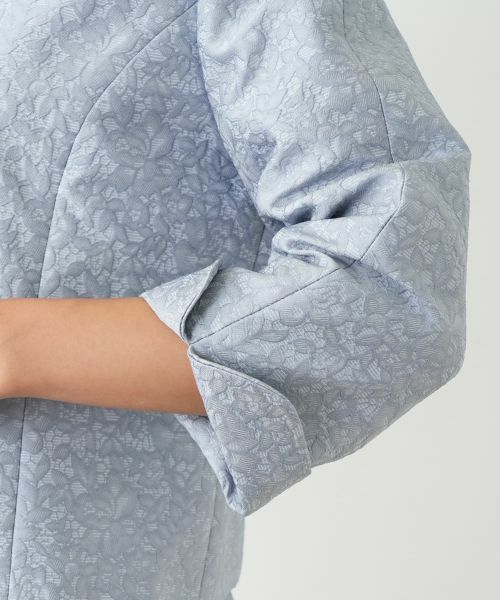 Leilian PLUS HOUSE / レリアンプラスハウス セットアップ | レースジャカードスーツ | 詳細13