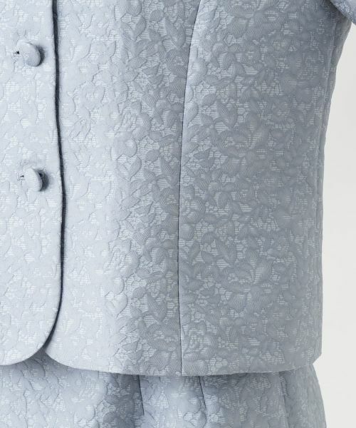 Leilian PLUS HOUSE / レリアンプラスハウス セットアップ | レースジャカードスーツ | 詳細14