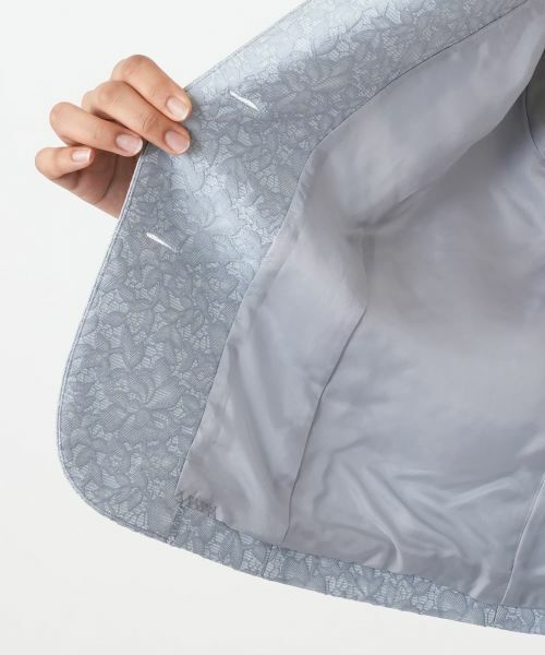 Leilian PLUS HOUSE / レリアンプラスハウス セットアップ | レースジャカードスーツ | 詳細15