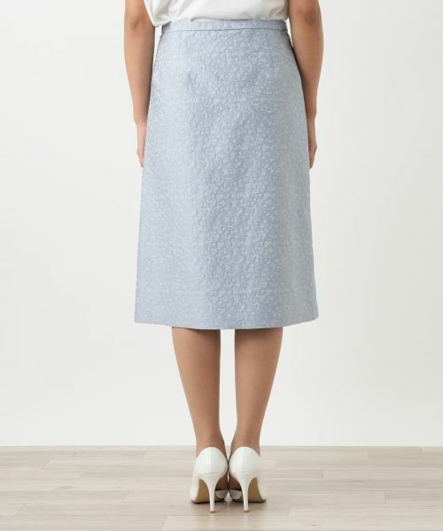 Leilian PLUS HOUSE / レリアンプラスハウス セットアップ | レースジャカードスーツ | 詳細19