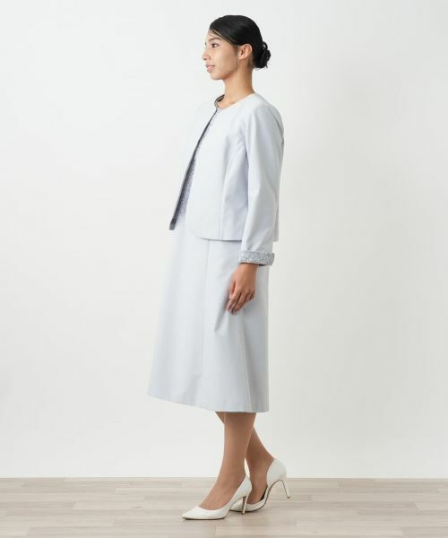 Leilian PLUS HOUSE / レリアンプラスハウス ドレス | レースワンピースアンサンブル | 詳細2