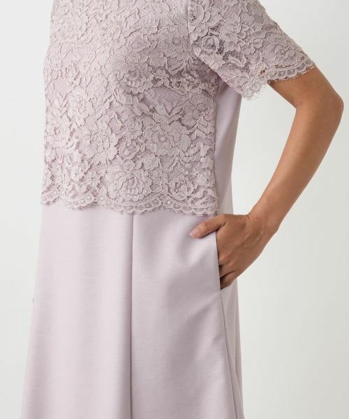 Leilian PLUS HOUSE / レリアンプラスハウス ドレス | レースワンピースアンサンブル | 詳細24