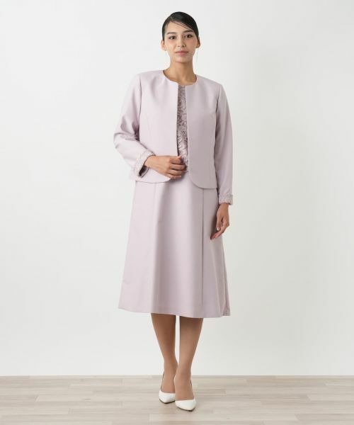 Leilian PLUS HOUSE / レリアンプラスハウス ドレス | レースワンピースアンサンブル | 詳細5