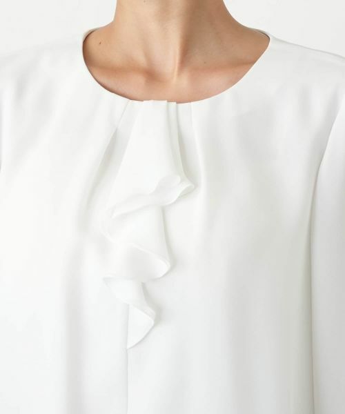 Leilian PLUS HOUSE / レリアンプラスハウス シャツ・ブラウス | ノーカラーブラウス | 詳細7
