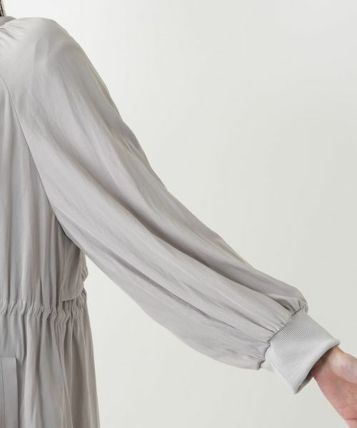 Leilian PLUS HOUSE / レリアンプラスハウス その他アウター | ノーカラーロングブルゾン | 詳細14
